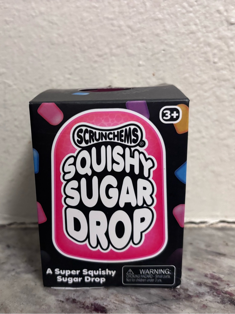 Scrunchems Squishy Sugar Drop - Pink